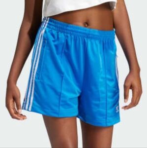 BNWT Women's adidas Originals Firebird shorts - blue Large / Lg / L